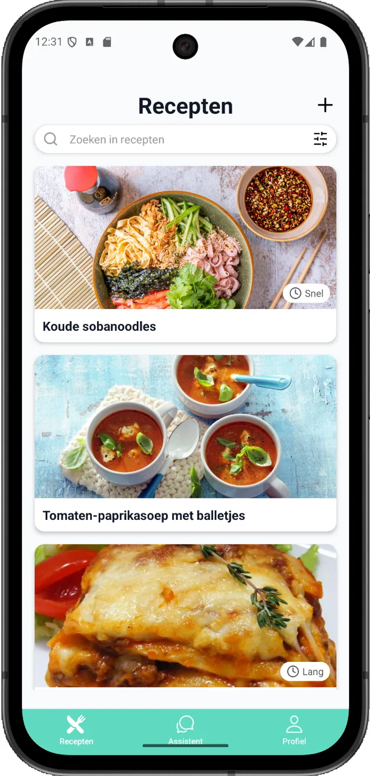 Recipe overview